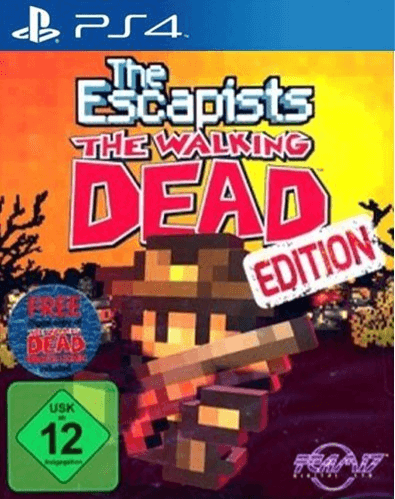 The Escapists: The Walking Dead Edition box art for Playstation 4